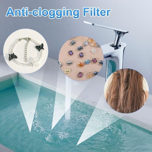 Uxcell Pull-Up Sink Stopper with Seal Ring Silver 1