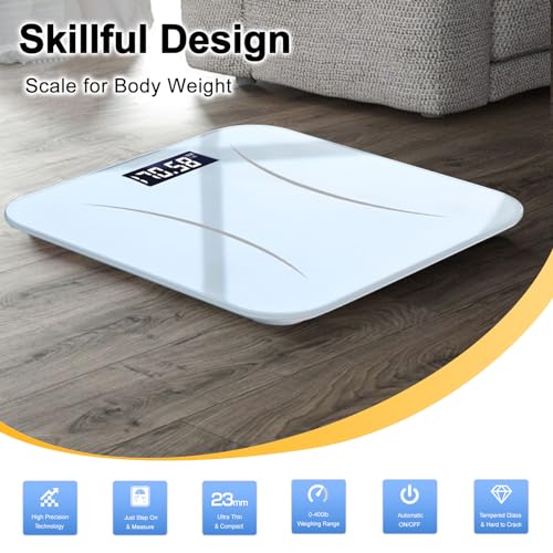 Tocnoda Digital Body Weight Scale with LED Display