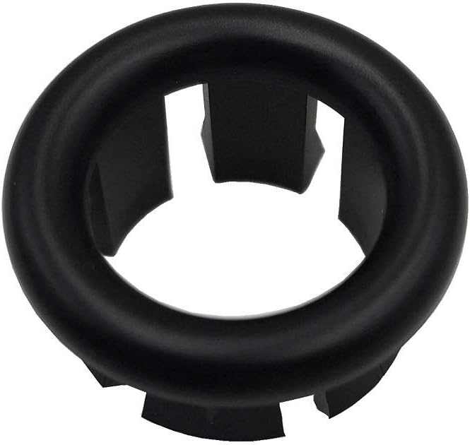 VRSS 6-Claw Sink Overflow Cap 6Pcs Black 1