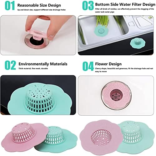 Wild Tribe Flower Shape Drain Strainer Set of 6