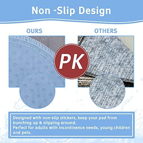 OUTCREATOR 2Pack Incontinence Chair Pad - Waterproof Leakproof for Kids Adults and Pets