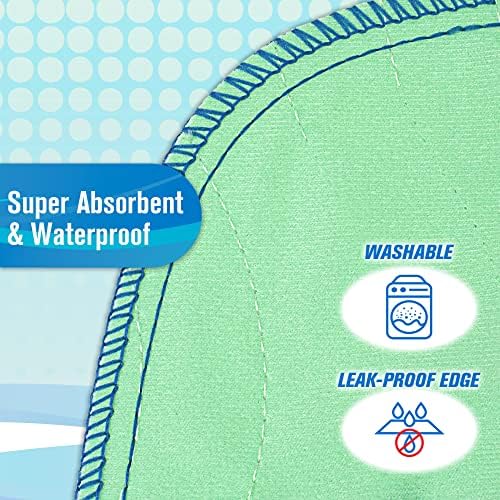 Eurow Esteem Reusable Bed Pad 34x36 Waterproof for Adults Kids and Pets