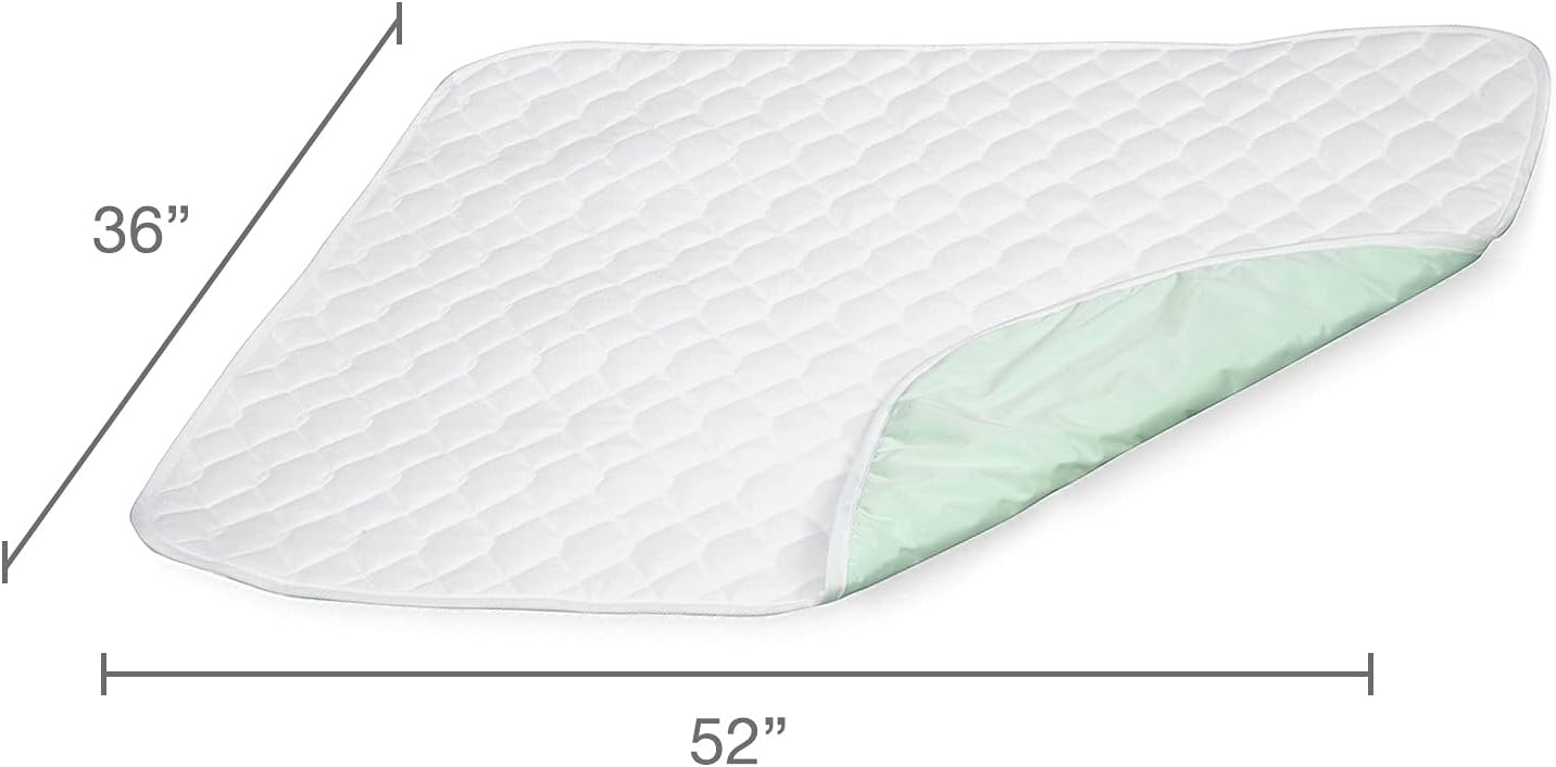 DMI Waterproof Sheet Bed Pad 36x52 Reusable Underpad