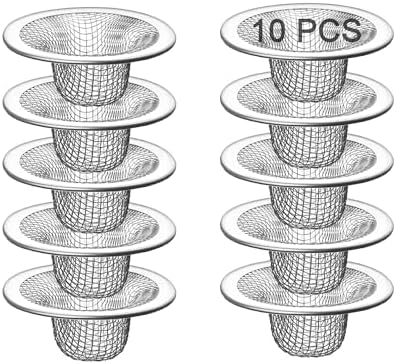 10PCS Stainless Steel Sink Drain Strainer for Bathroom