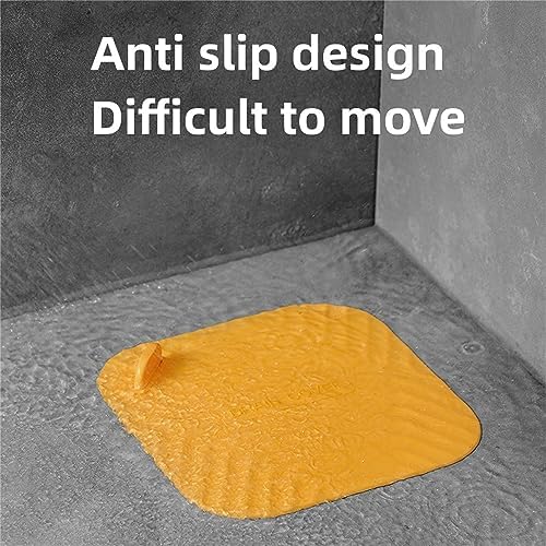 MAOYONG Square Silicone Drain Cover 59 Inch 2PCS Grey