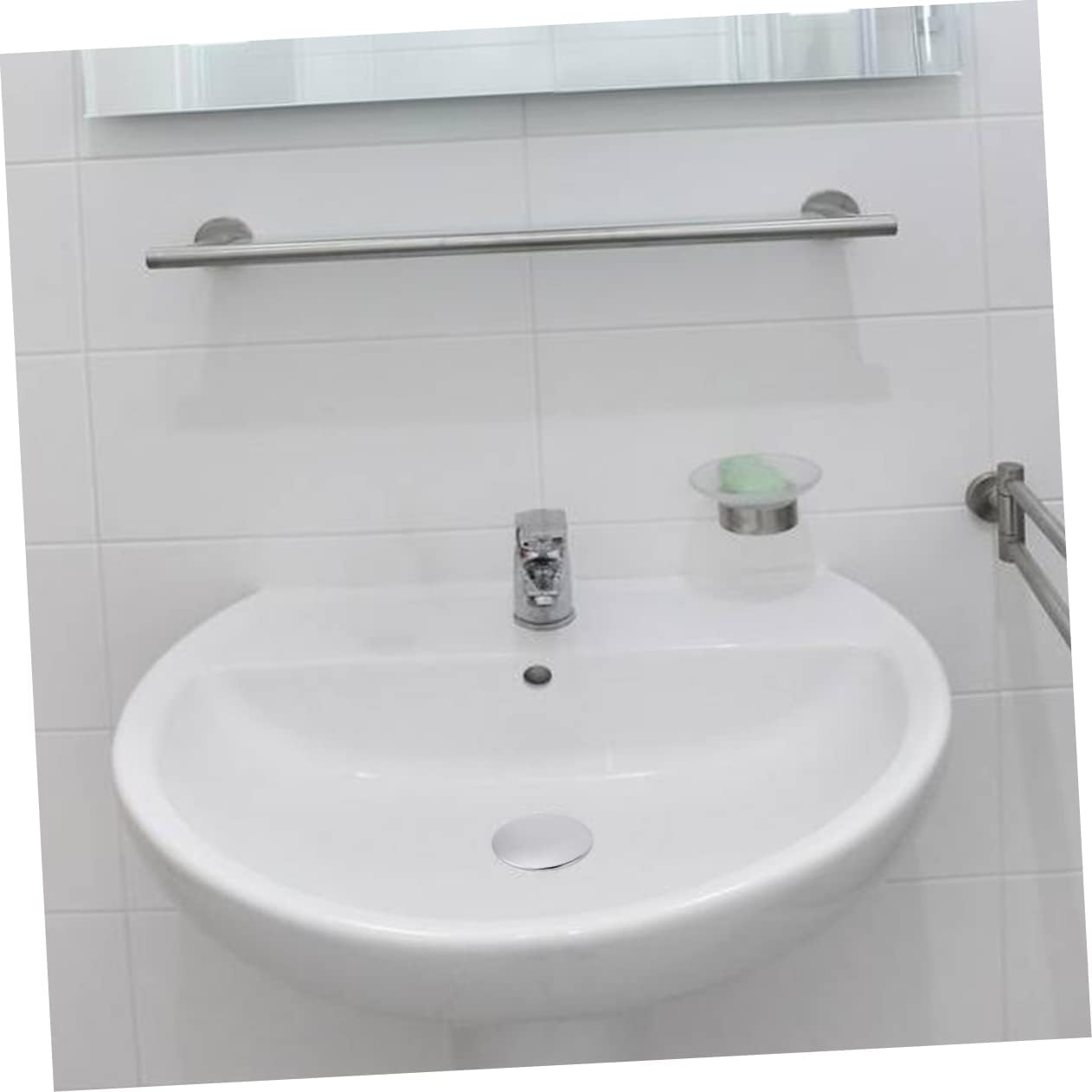 COHEALI Zinc Alloy Pop Up Drain Cover for Kitchen Bathroom Laundry