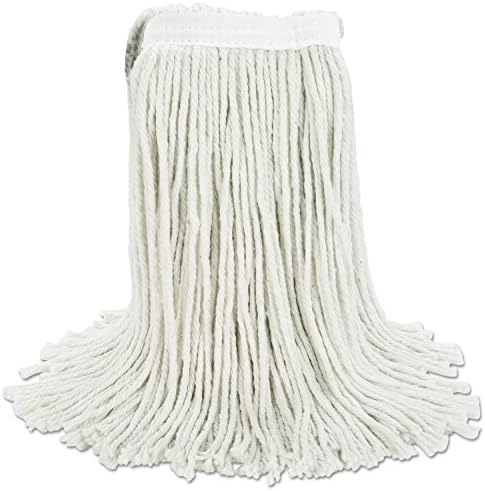 Boardwalk BWK2020CEA Cut-End Cotton Wet Mop Head - White