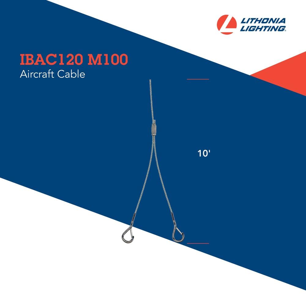 Lithonia Lighting IBAC120 M20 120 Air Craft Cable Pair