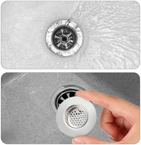 3pcs Stainless Steel Sink Strainers for Bathroom and Kitchen Use