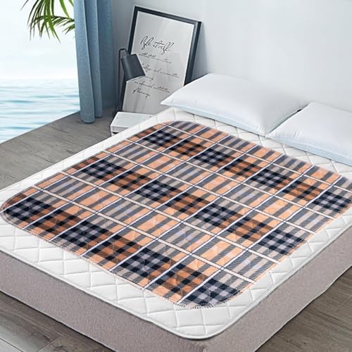 RIQINXIN Large Reusable Incontinence Bed Pad 32x54in