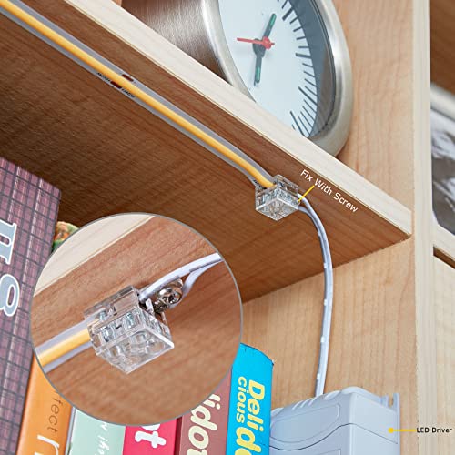 MSDUSA 5 Pack LED Strip Solderless Connectors