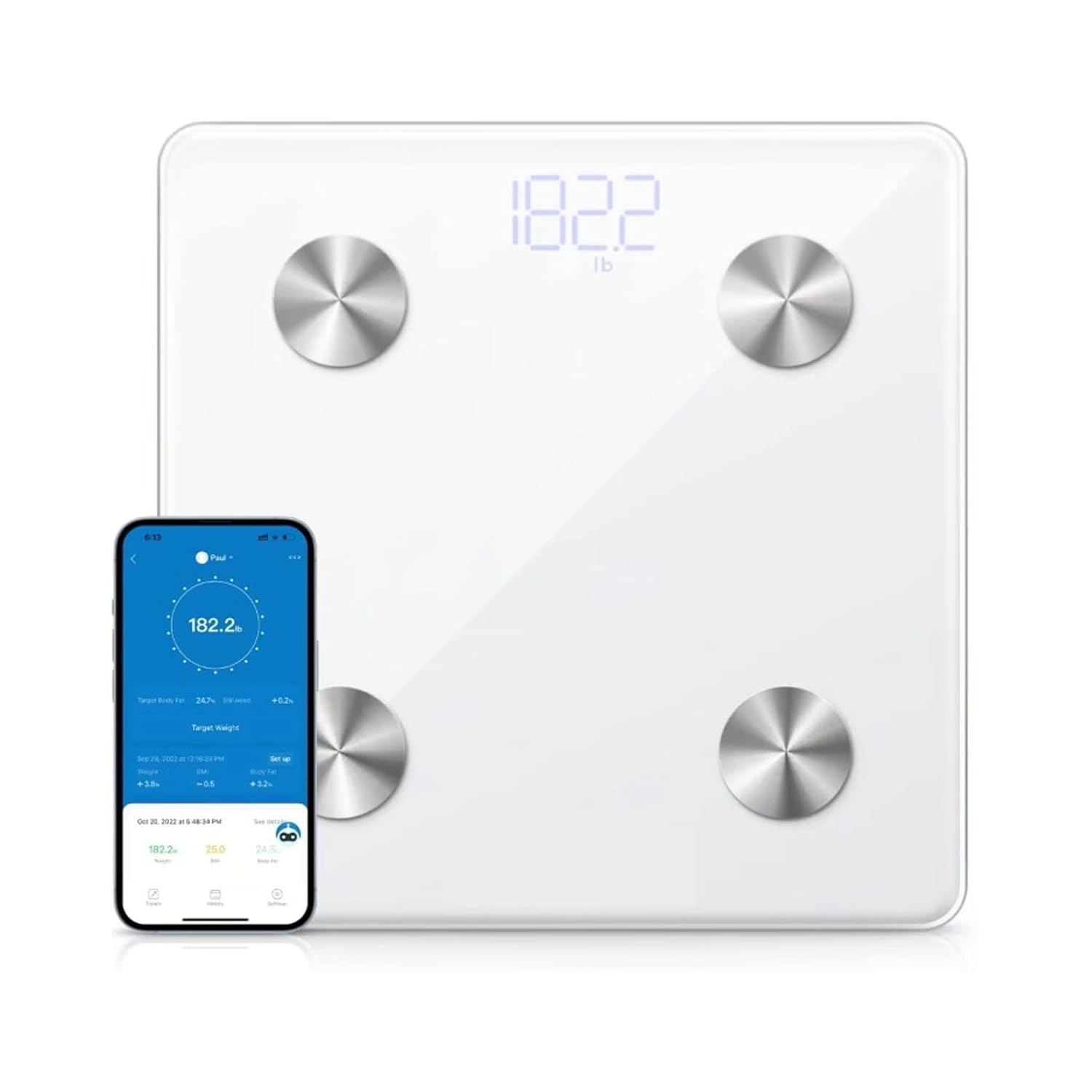 WHATOOK Smart Scale for Body Weight and BMI