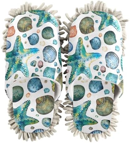 Sinestour Microfiber Mop Slippers for Floor Cleaning