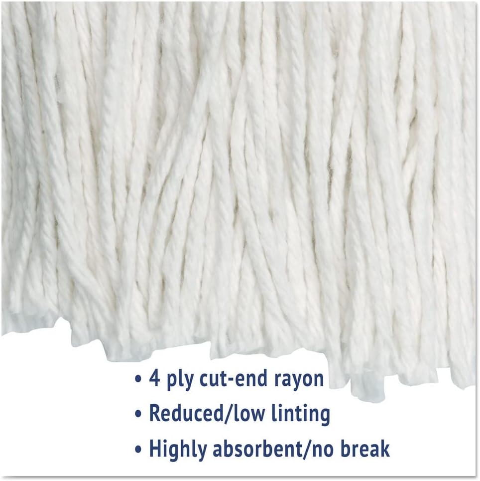 Boardwalk BWK2020REA Rayon Wet Mop Head - White