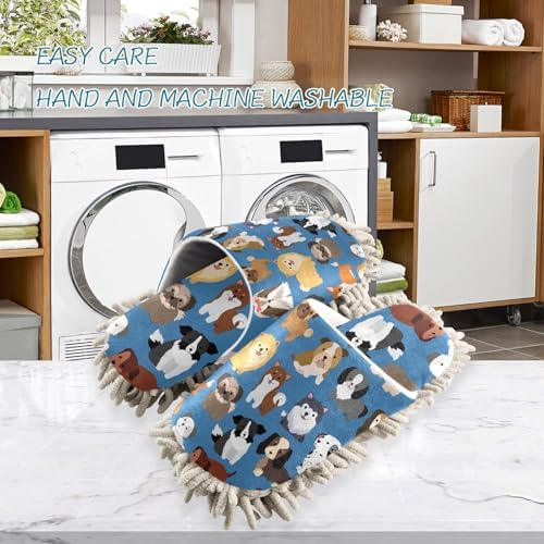 Sinestour Mop Slippers for Easy Floor Cleaning