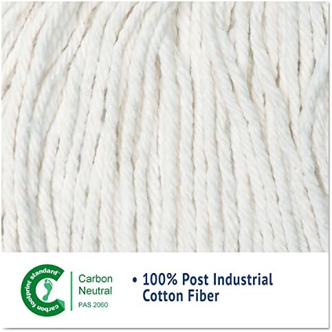 Boardwalk BWK2020CEA Cut-End Cotton Wet Mop Head - White