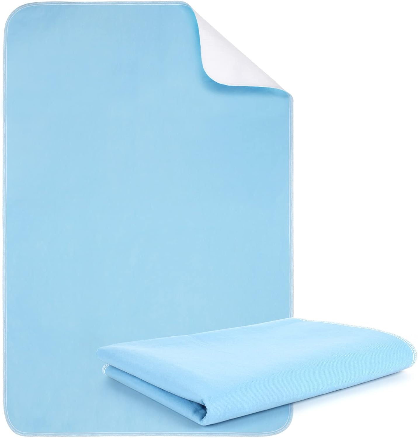 Mancosi Waterproof Bed Pad 34x52 Inch Reusable