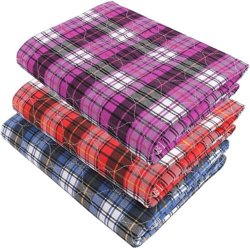 pegirra Non-Slip Bed Pads 18 x 24 Waterproof Reusable