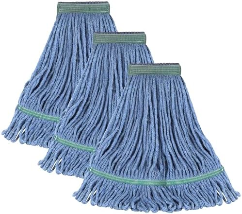 ONESIMUS 24oz Blue Mop Head Replacements Pack of 3