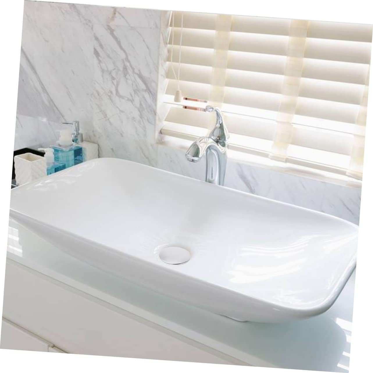 Jojofuny Bath Tub Drain Stopper Pop-Up Cover
