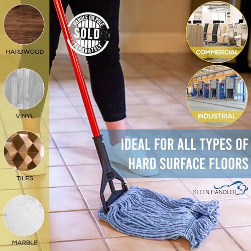 KLEEN HANDLER Blended Loop Mop Head 3-Pack