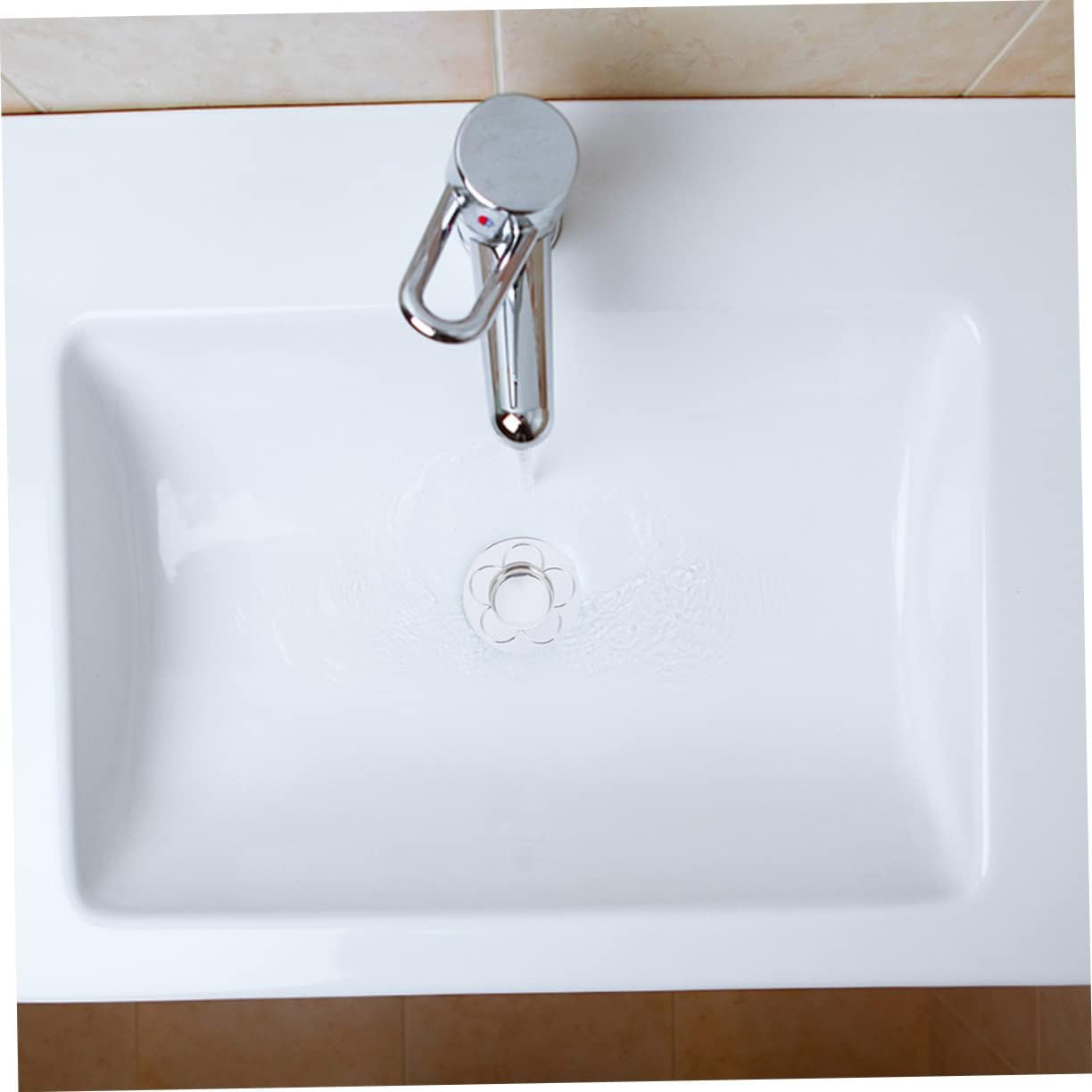 LIFKICH Copper Sink Drain Plug Anti-Leakage Hair Trap Stopper