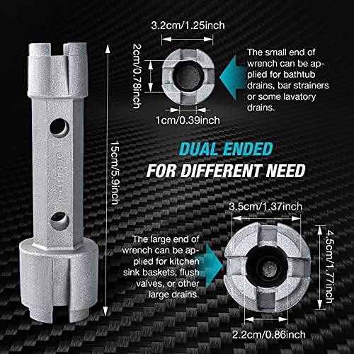 DURATECH 3-Pack Tub Drain Remover Tool