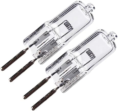 Othmro 2Pcs 50W 24V Halogen Bulbs G53 Warm White 1