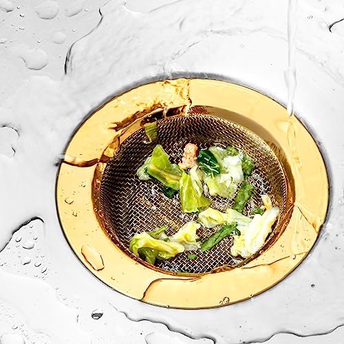 2PCS Kitchen Sink Strainers Stainless Steel