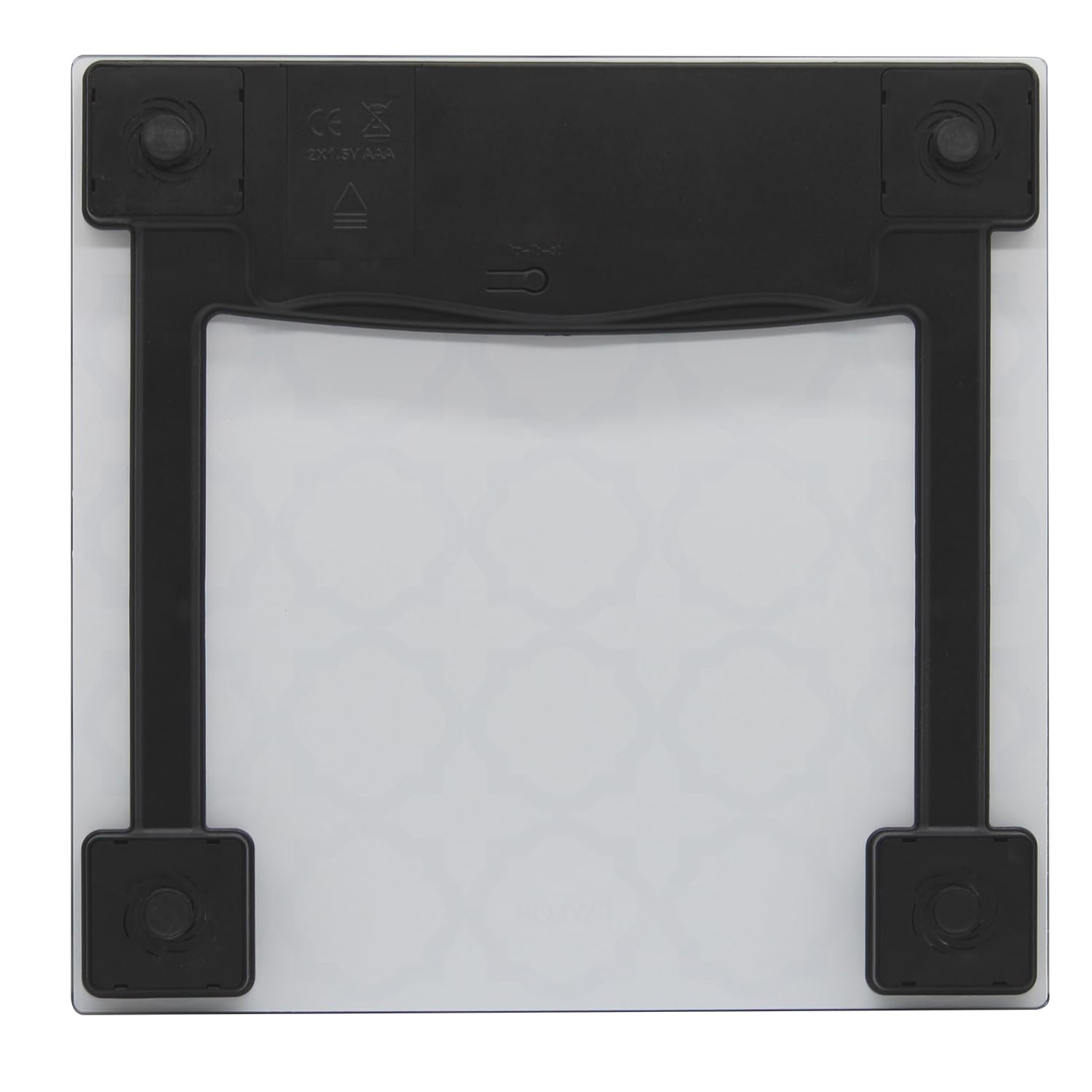 Taylor Glass Digital Bath Scale White Lattice 100 Count