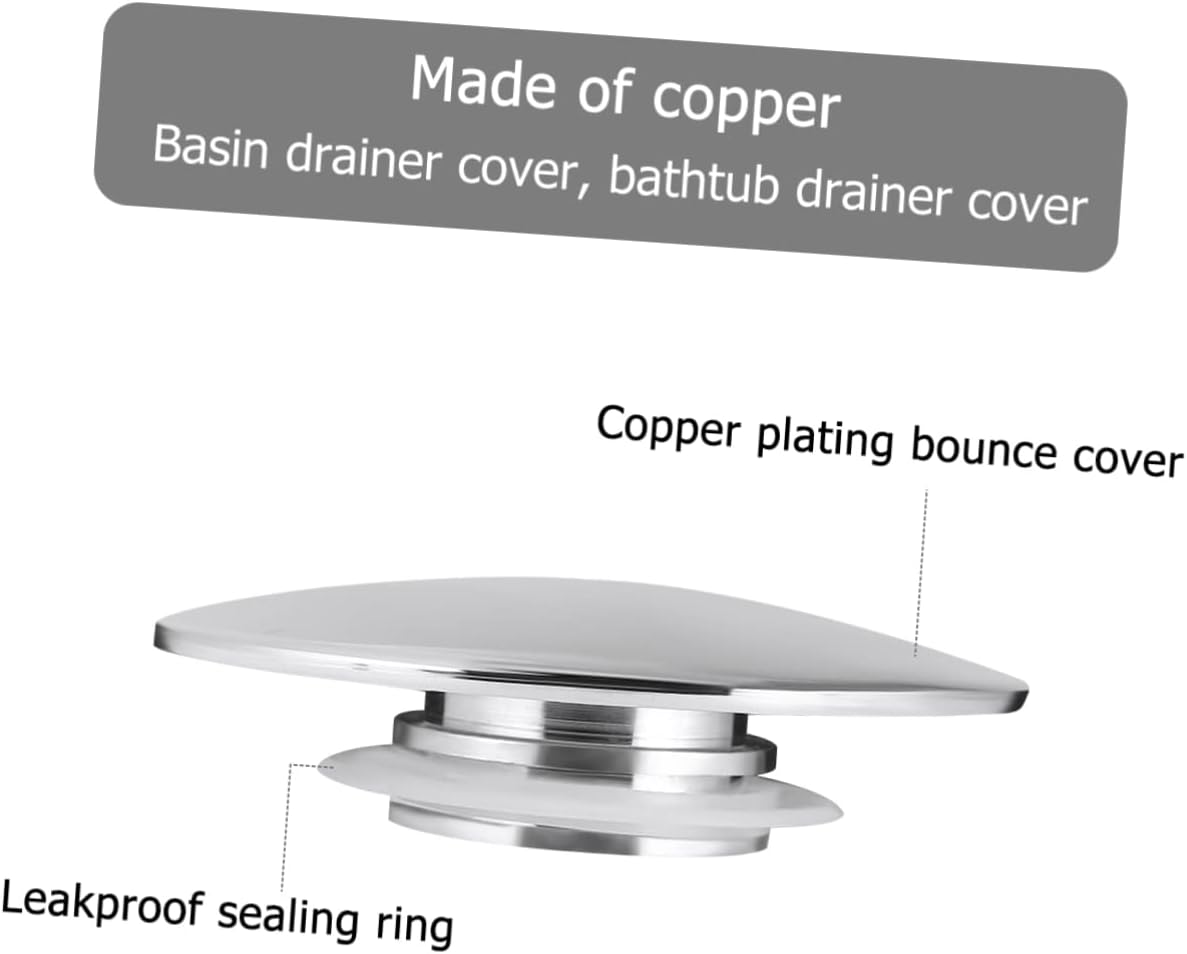 Angoily Pop-Up Drainage Emitter for Sink and Bathtub