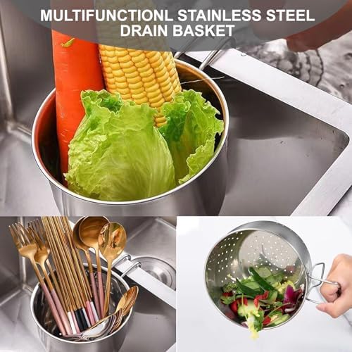 DINGPAI Stainless Steel Sink Food Catcher