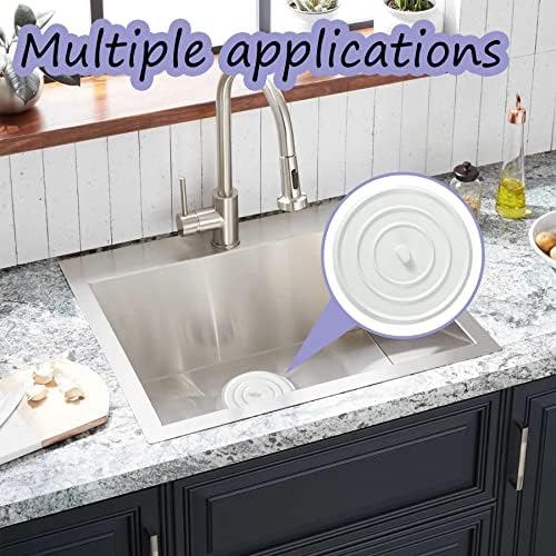 3 Pack Universal Silicone Drain Stopper 45 Inches 1