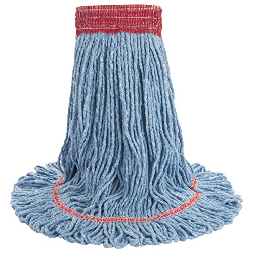 Boardwalk BWK503BLCT Super Loop Wet Mop Head Blue Case of 12