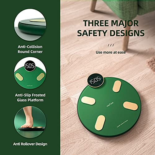 Posture Digital Bathroom Scale 400Lb Green
