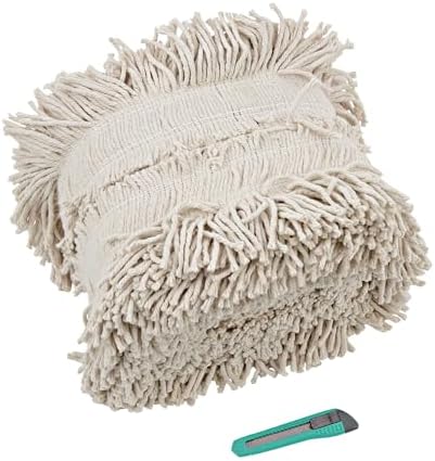Boardwalk BWKFF40 5 in Flash Forty Dustmop - Natural 1