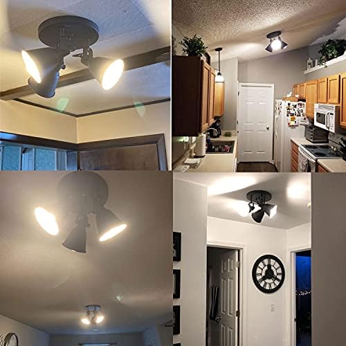 DIRYZON EUL 3 Light Ceiling Spot Light Matte Black Industrial Design