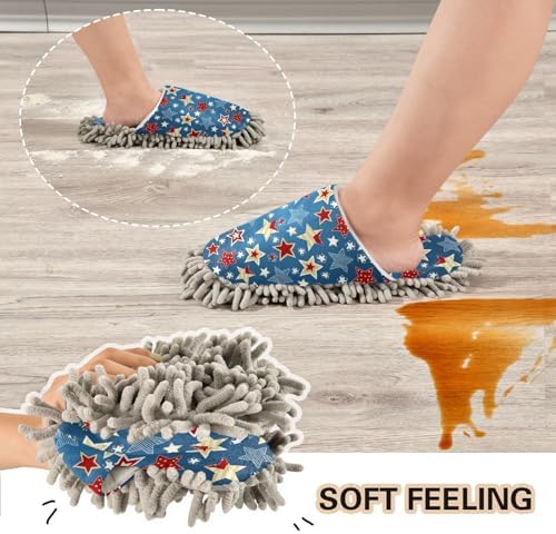 Sinestour Mop Slippers for Floor Cleaning 1