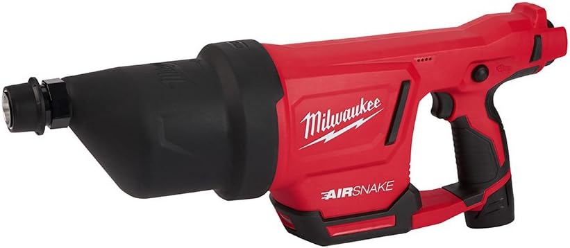 Milwaukee 2572A-21 M12 AirSNAKE Drain Cleaning Kit