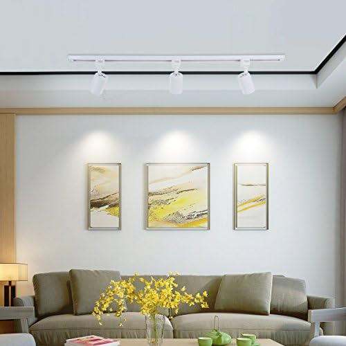 Mirrea 6 Pack LED Track Light Heads Warm White 3000K