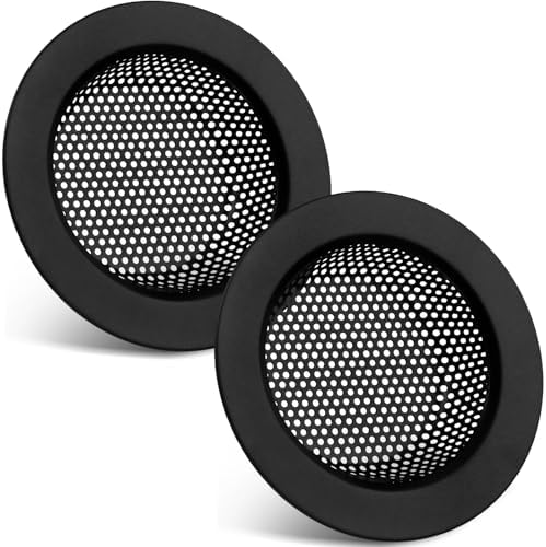 Retisee 2 Pcs Stainless Steel Sink Strainer Matte Black