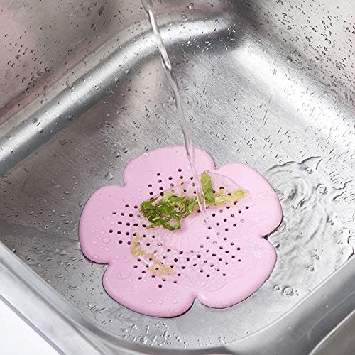 Creative Cherry Blossom Silicone Drains for Kitchen and Bath