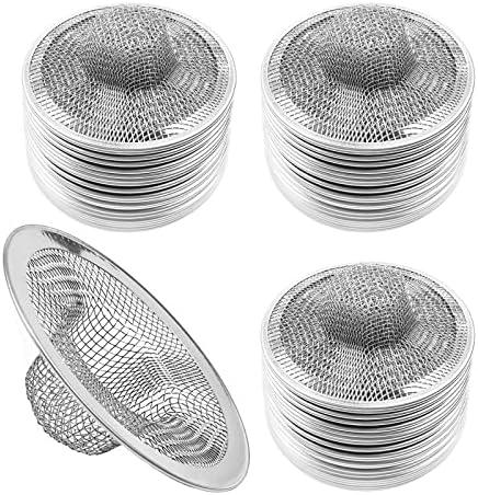 50pcs Stainless Steel Sink Strainer with Wire Mesh 275 Diameter