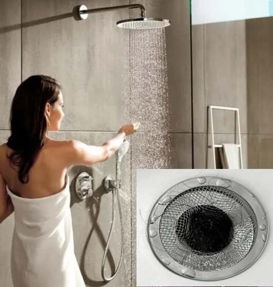 20Pcs Small Drain Mesh Basket for Bathroom Sink