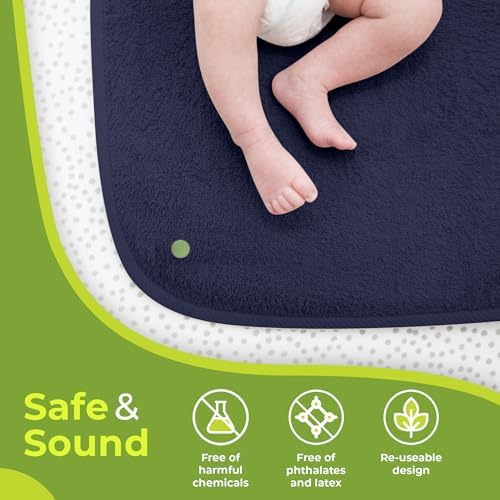 PeapodMats Waterproof Bed Mat - Reusable Underpad for Kids Adults