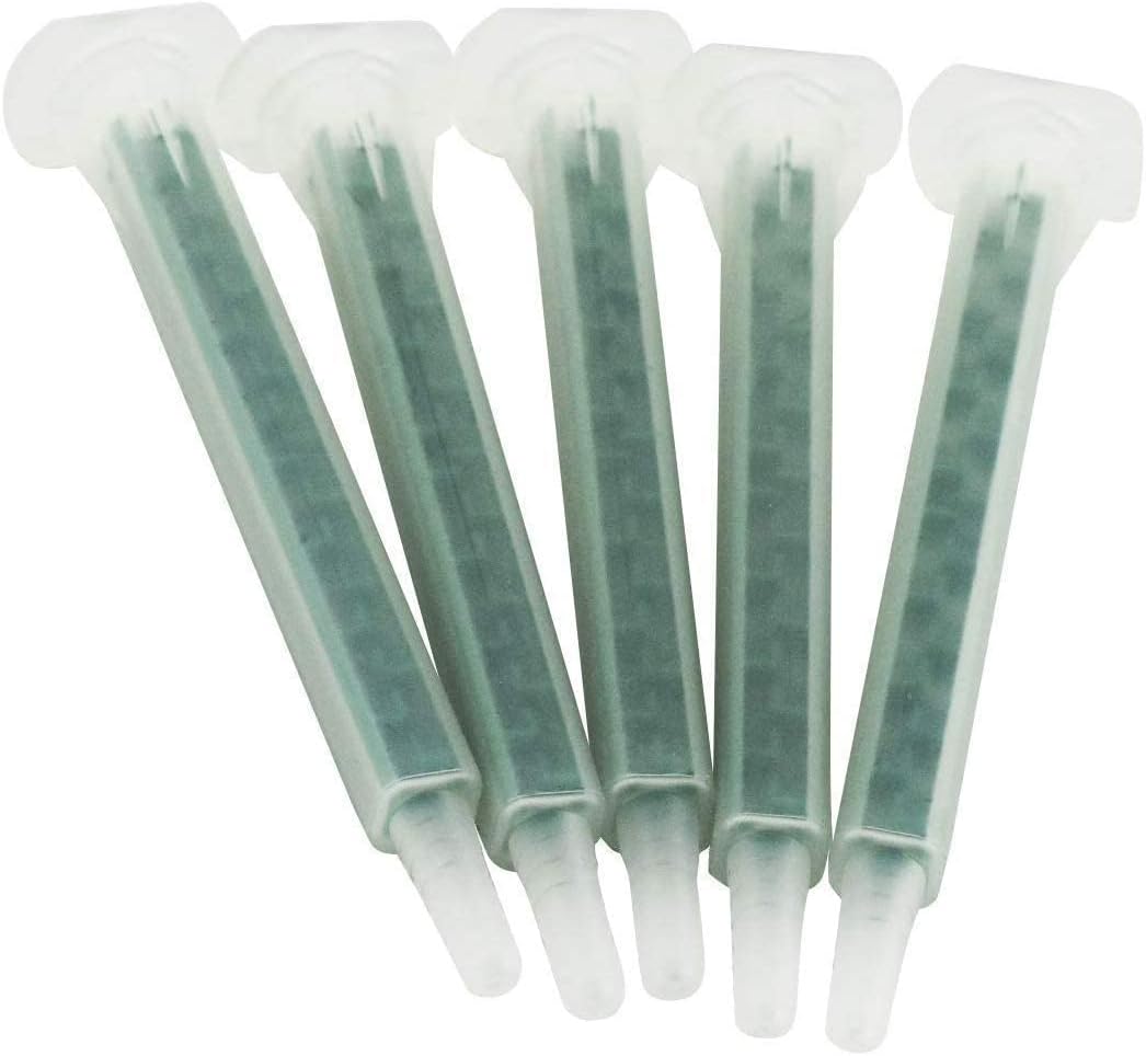 40 Pieces 16 Element Epoxy Mixing Nozzle Tips for 50ml Cartridges
