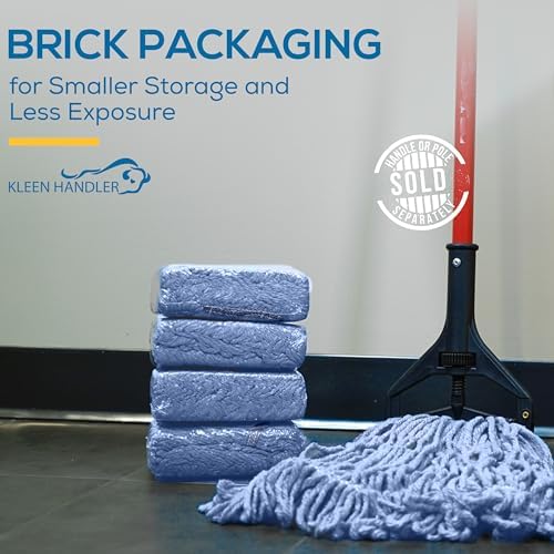 KLEEN HANDLER Blended Loop Mop Head 3-Pack