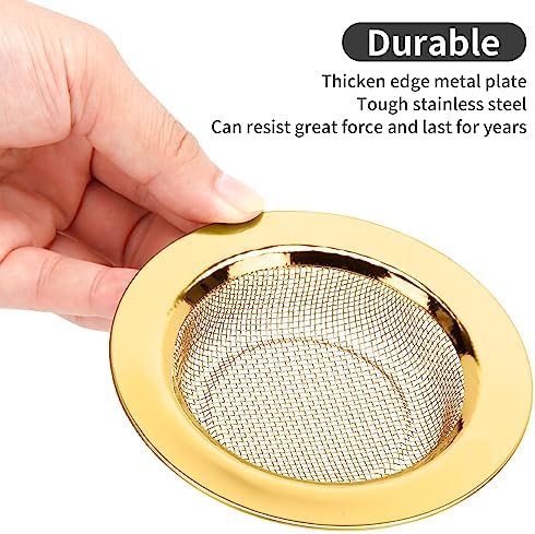 2PCS Kitchen Sink Strainers Stainless Steel
