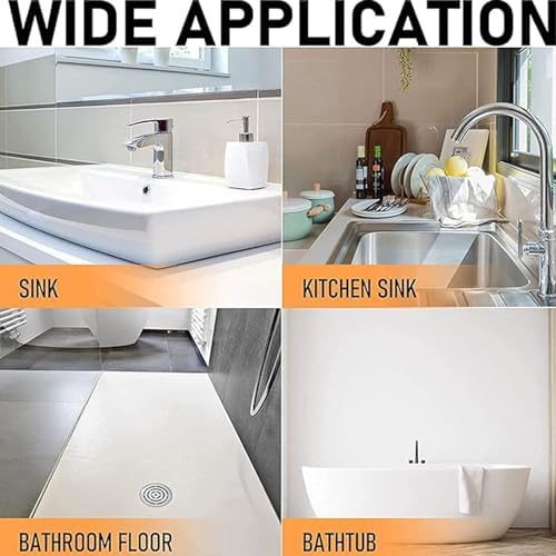 PERZOE Disposable Hair Catcher 1030 Pack for Drains Sinks Bathtubs