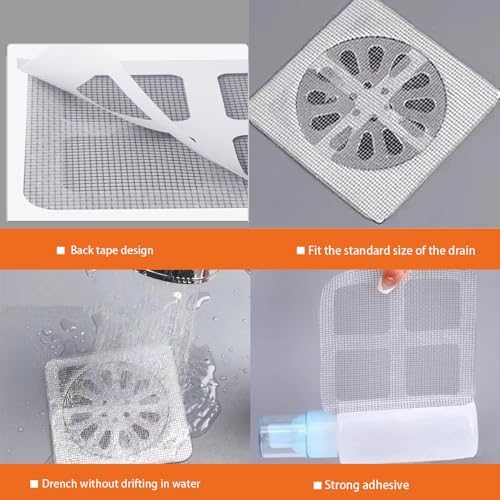 30 PCS Drain Hair Catcher Set for Kitchen Bathroom